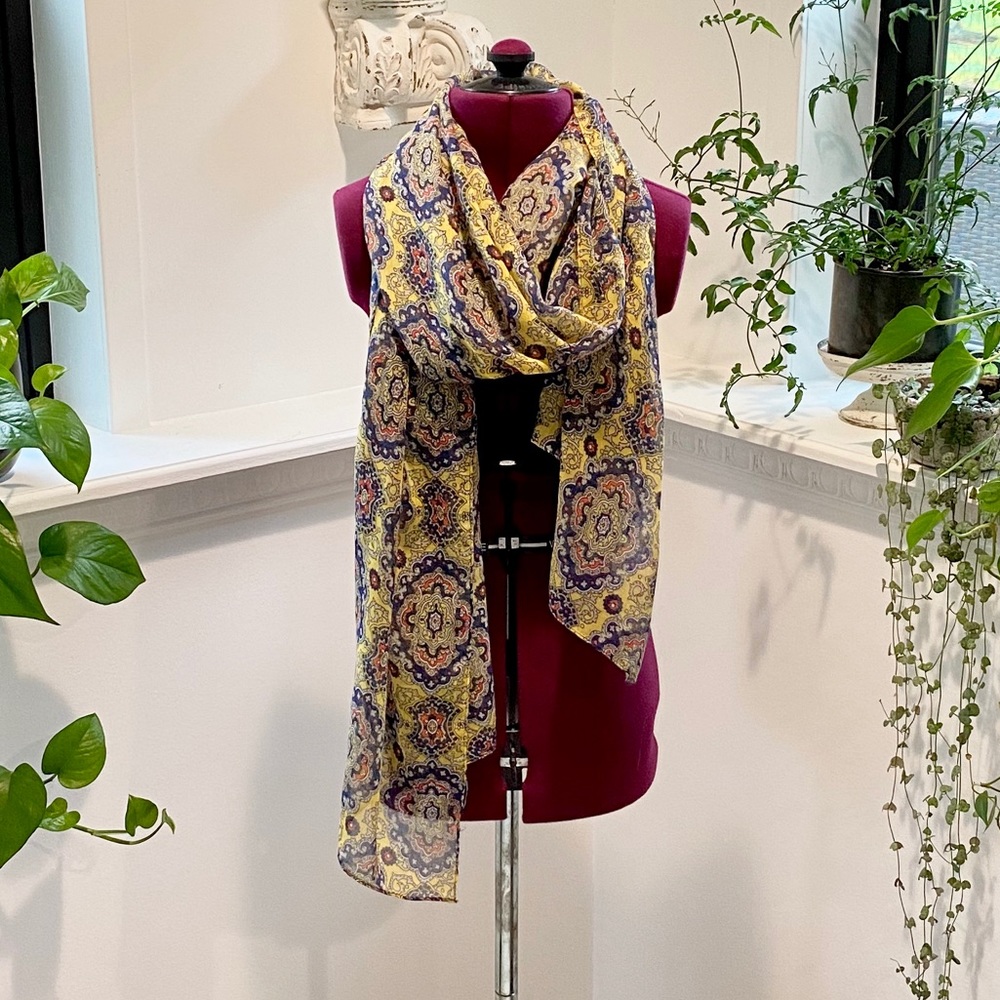 J CREW colorful scarf